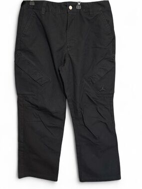 Jordan Black Cargo Pants with Utility Pockets